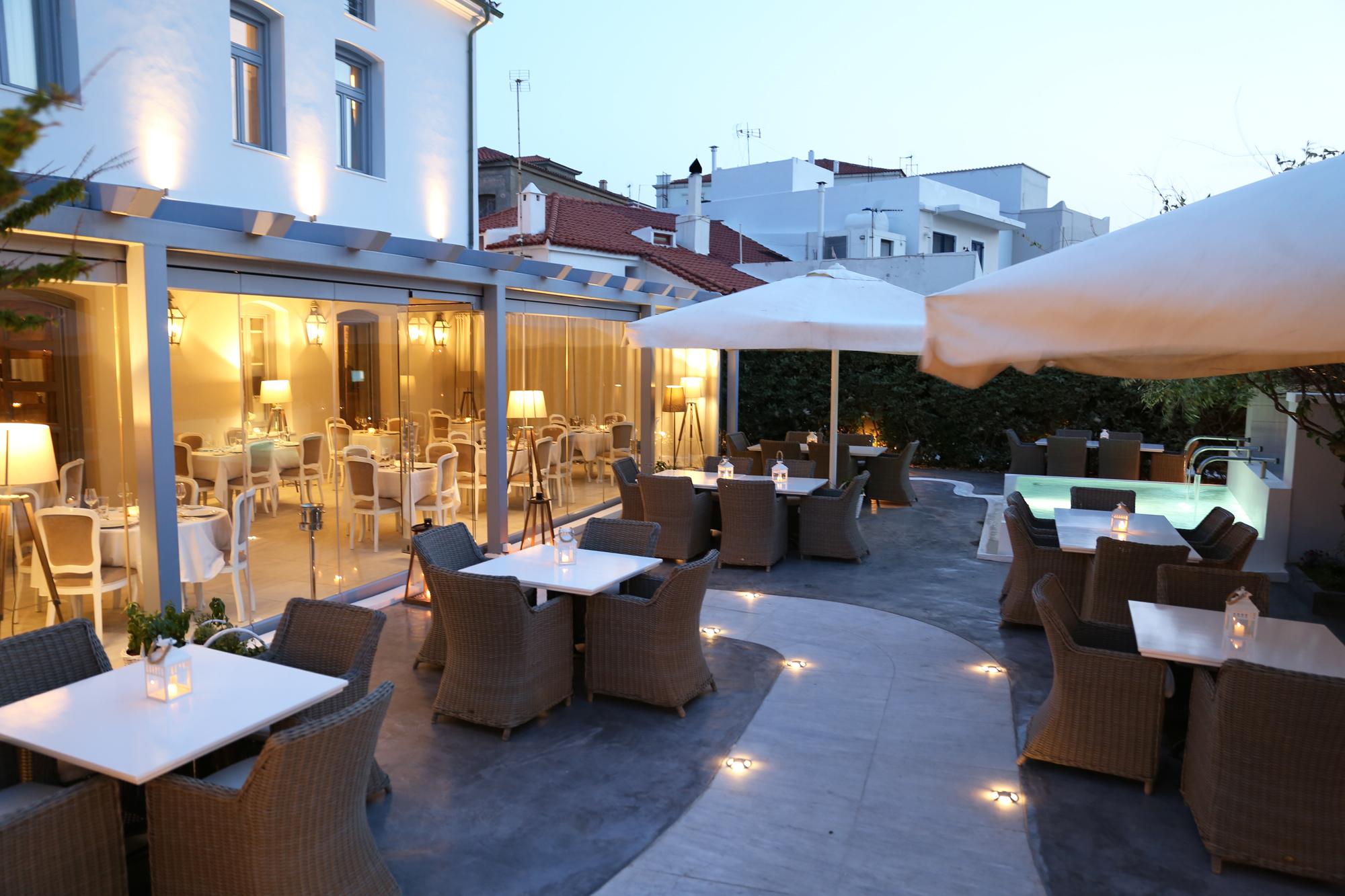 Micra Anglia Boutique Hotel & Spa Ándros Esterno foto