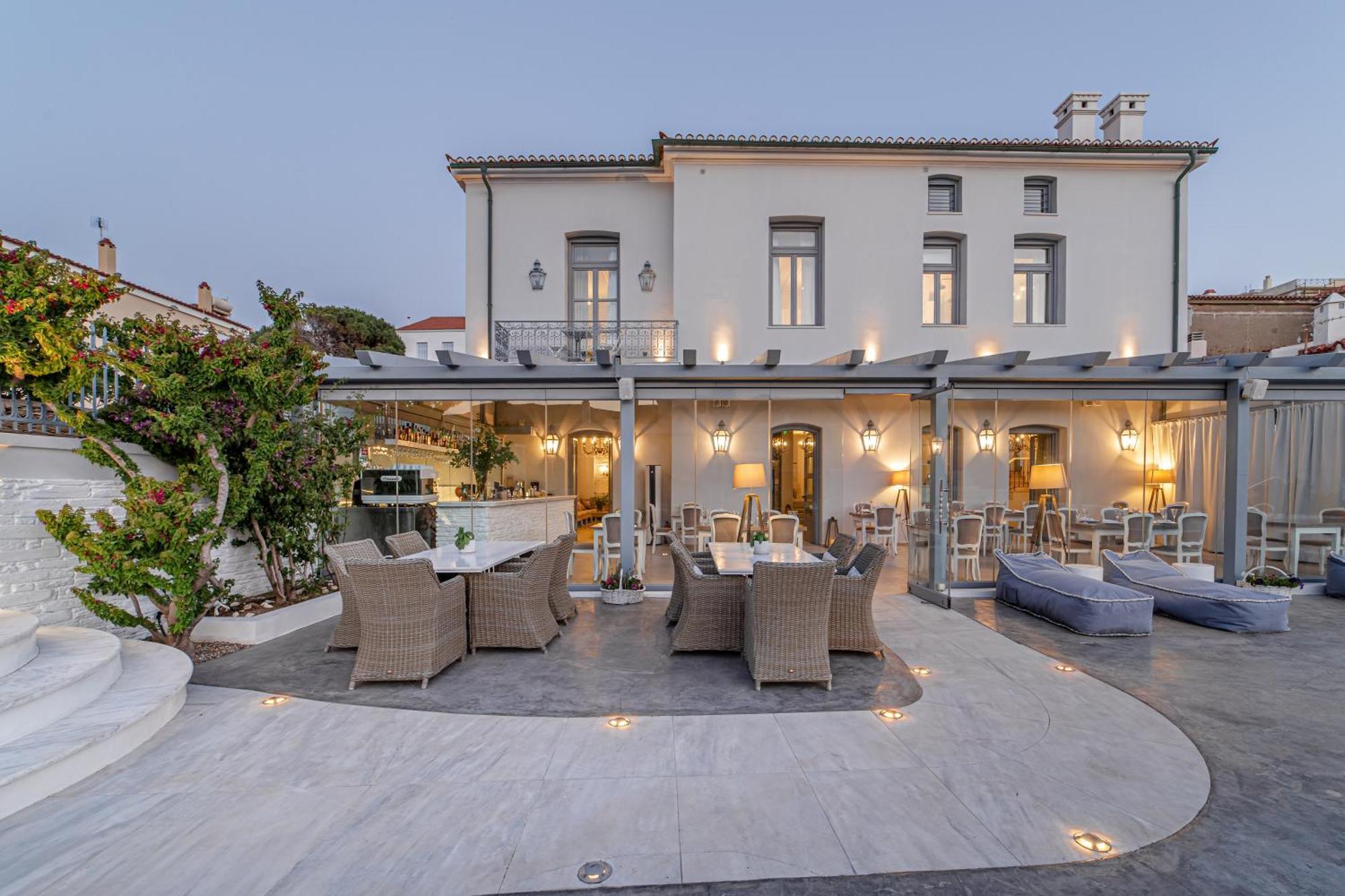 Micra Anglia Boutique Hotel & Spa Ándros Esterno foto