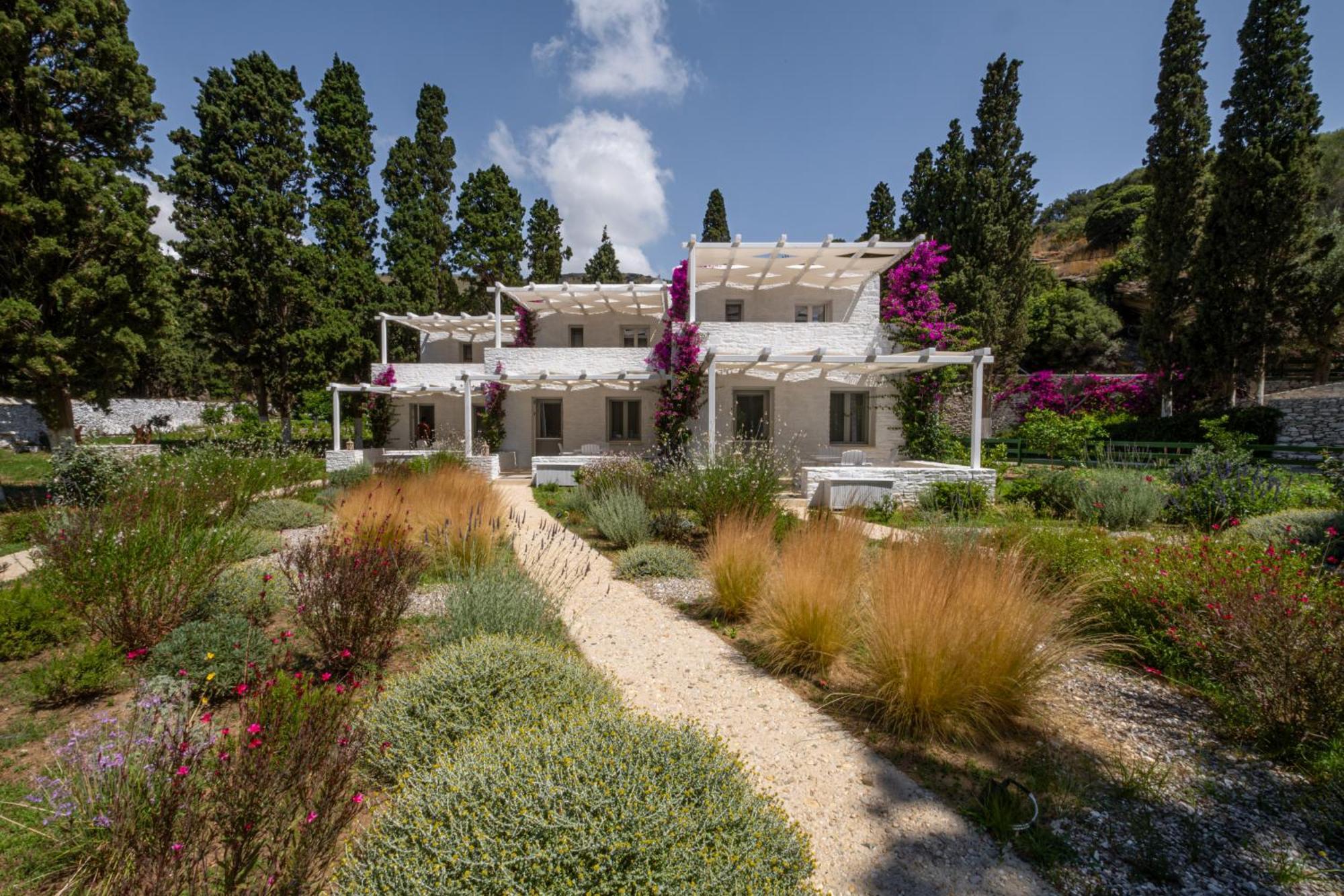 Micra Anglia Boutique Hotel & Spa Ándros Esterno foto