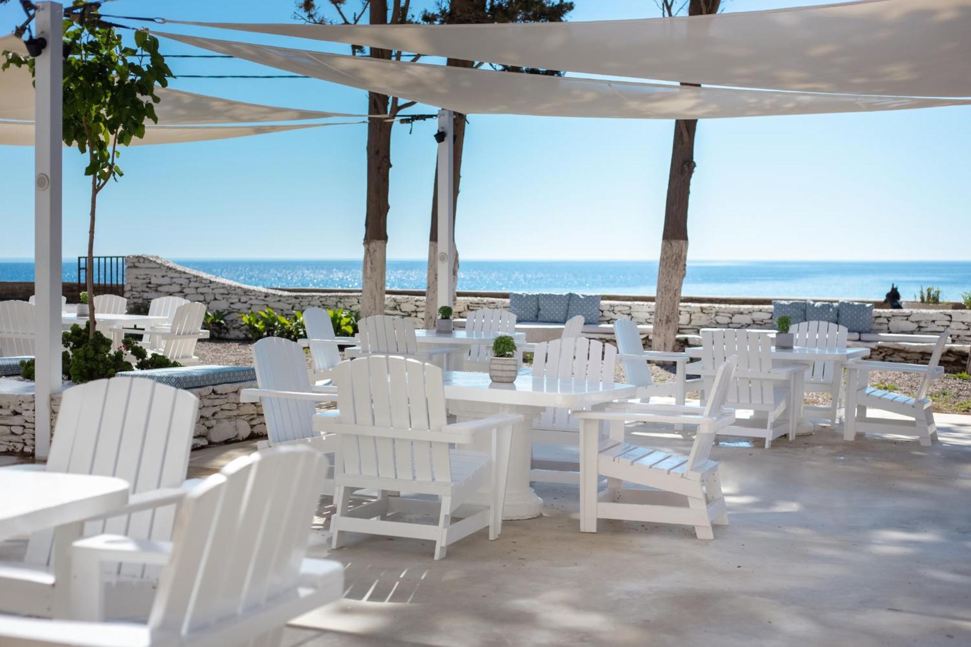 Micra Anglia Boutique Hotel & Spa Ándros Esterno foto